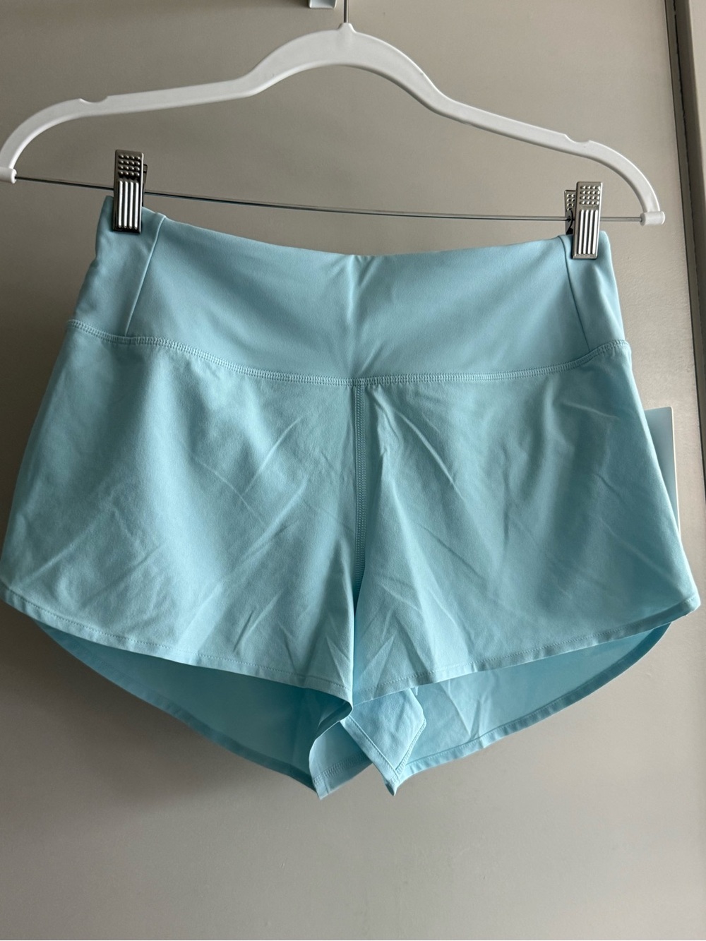 lululemon athletica Light Blue Athletic Shorts